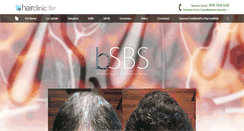 Desktop Screenshot of hairclinic.it